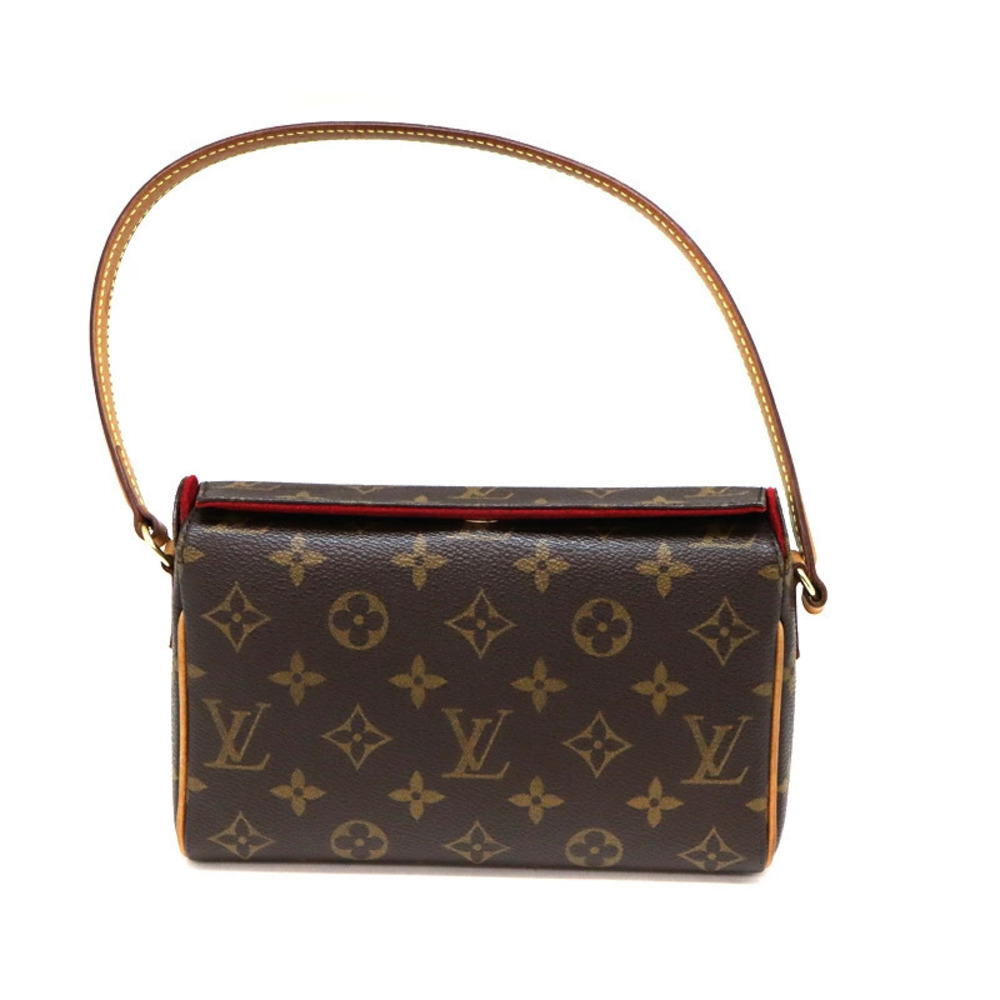 Louis Vuitton Brown Canvas Recital Monogram Handbag